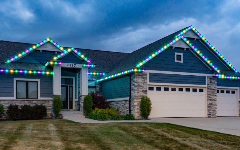 Iowa Company Permanent Landscape Lighting